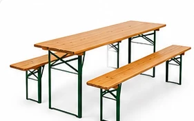 Beispielbild: festzeltgarnitur